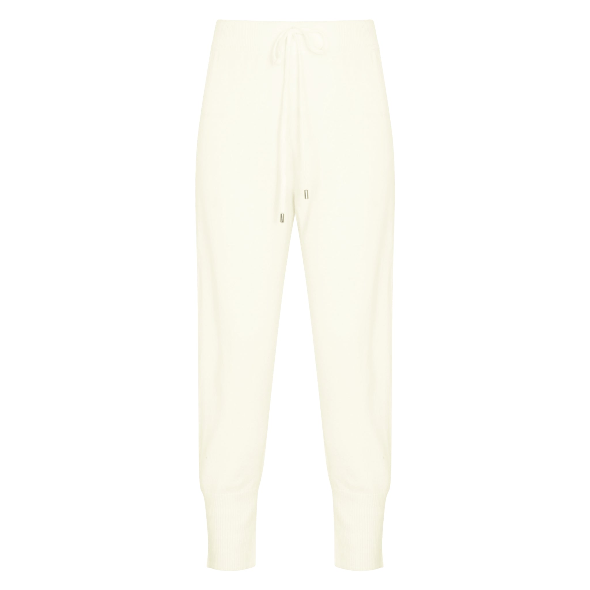 The Tapered Drawstring Pants in Ivory