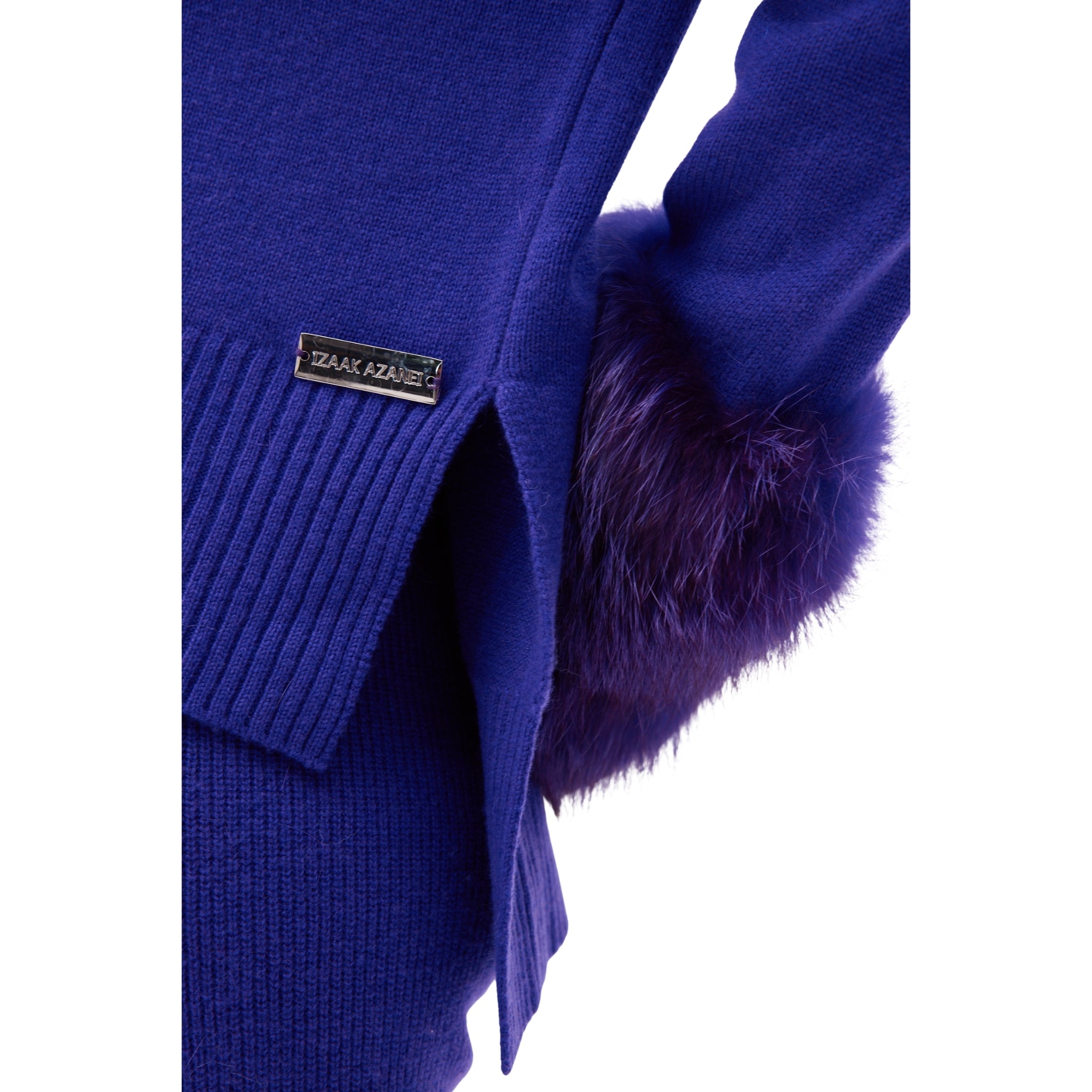 The Polo Neck with Cuffs in Royal Violet