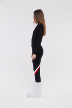 Load image into Gallery viewer, SKI: Triple Tone Base Layer Stirrups in Black
