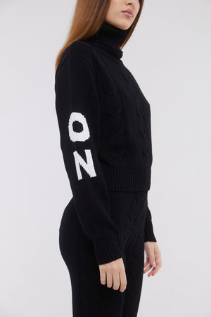 SKI: 'ON PISTE' Base Layer in Black