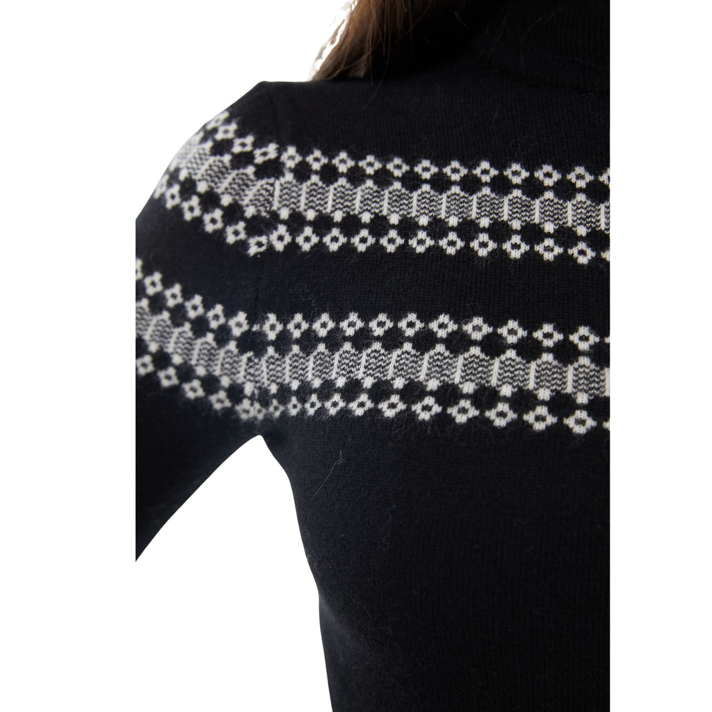 The Geometric Pattern Jumpsuit in Black