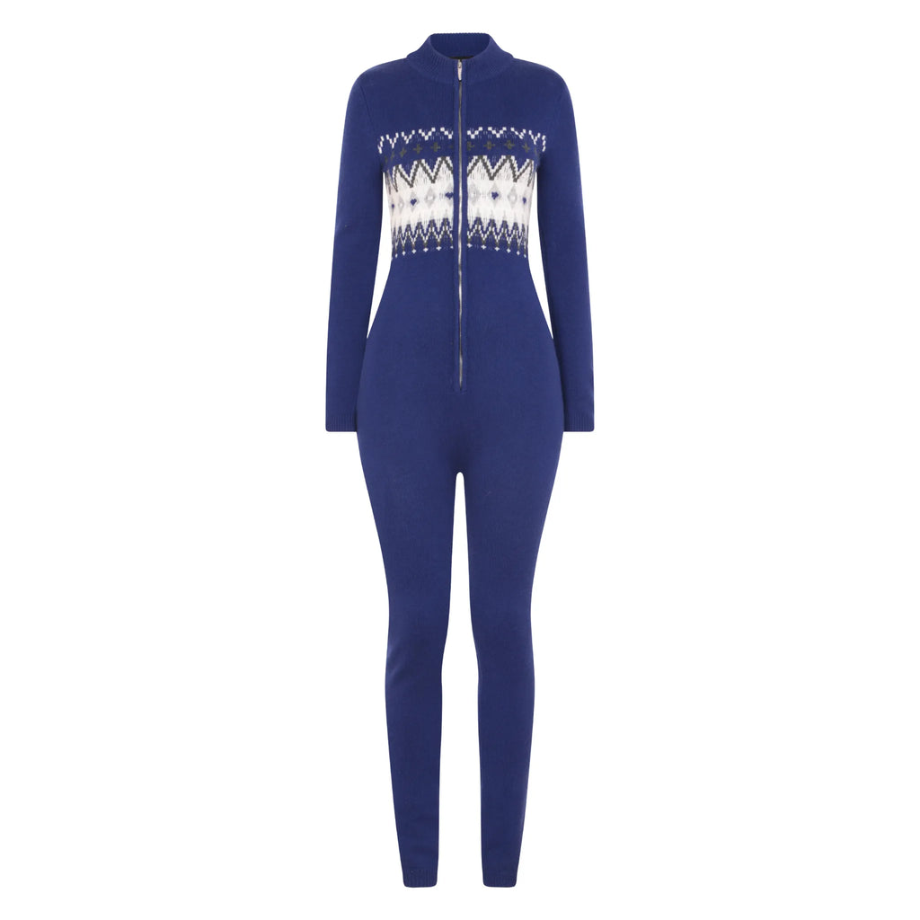 The Fair Isle Print Jumpsuit
