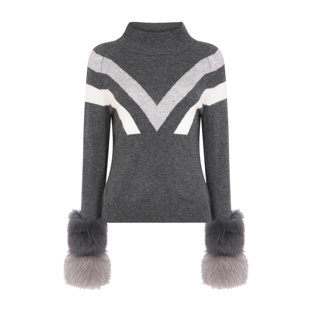 The Striped Cuff Sweater