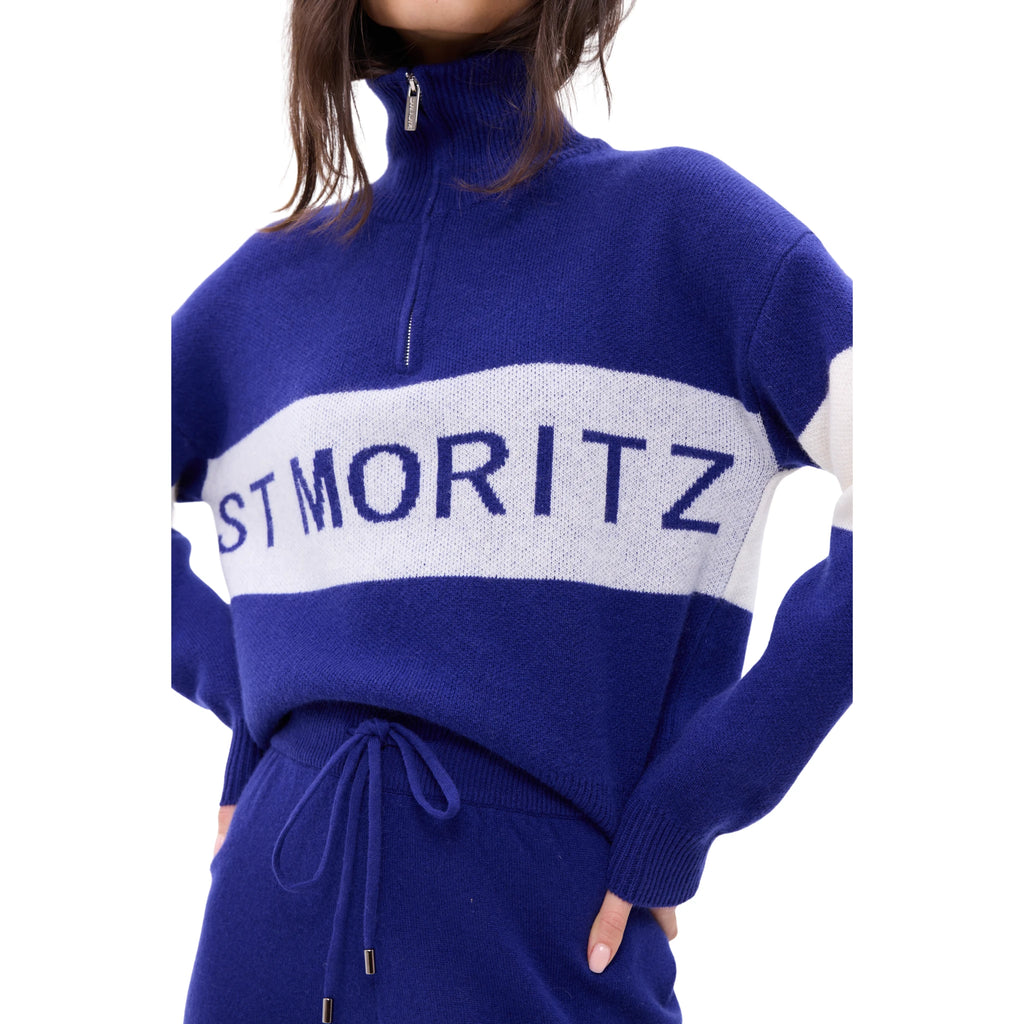 The 'ST MORITZ' Zip Up Pullover