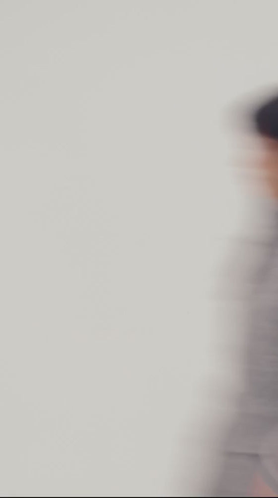 The Zip Up Pullover with Faux Fur Cuffs in Ink