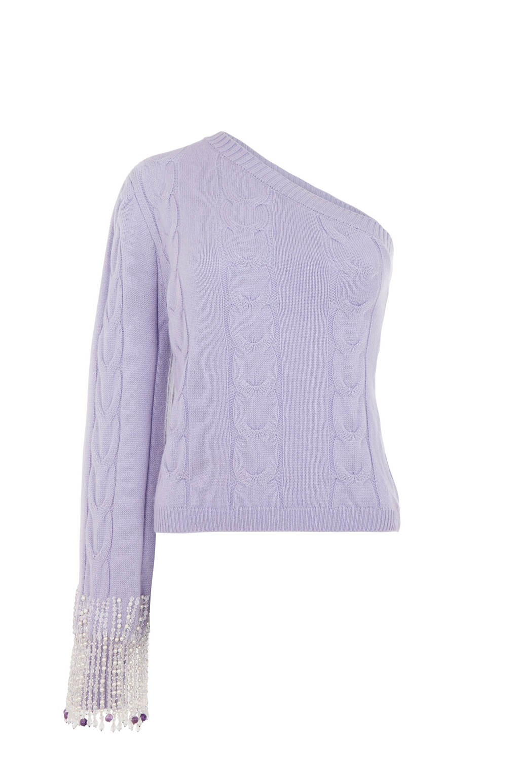 Embellished Single Sleeve Top