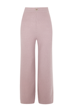 Load image into Gallery viewer, Rose Embellished Flared Pants
