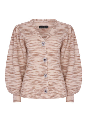 Puff Sleeve Cardigan