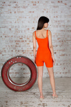 Load image into Gallery viewer, Orange Cropped Top

