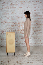 Load image into Gallery viewer, Beige Knit Biker Shorts
