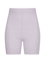 Load image into Gallery viewer, Grey Knit Biker Shorts
