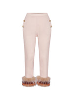 Load image into Gallery viewer, Embellished Jacquard Trim Pants
