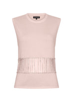 Load image into Gallery viewer, Crystal Chain Sleeveless Shirt
