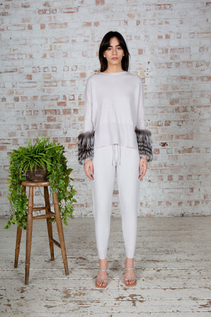 Grey Fox Cuff Sweater