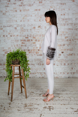 Grey Fox Cuff Sweater