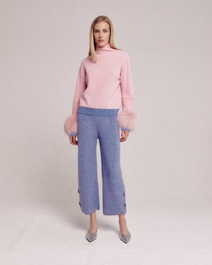 Colour Block Shoulder Zip Sweatshirt