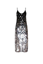 Load image into Gallery viewer, Black Sequined Dress
