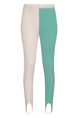 Cream & Green Colour Block Stirrups
