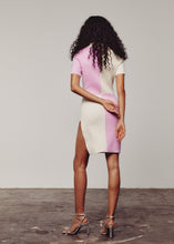 Load image into Gallery viewer, Cream &amp; Pink Colour Block Knit Dress
