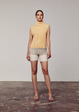 Load image into Gallery viewer, Cream Cable Knit Biker Shorts
